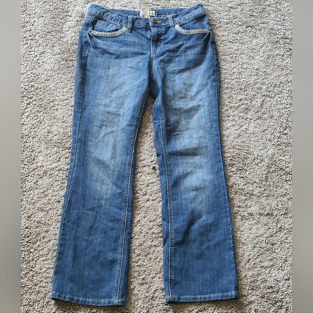 Earl Jeans Petite Boot Leg Jeans